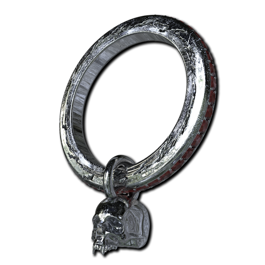 blood stone band ring