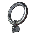 blood stone band ring