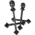 Silver Cross Of Torment Pendant