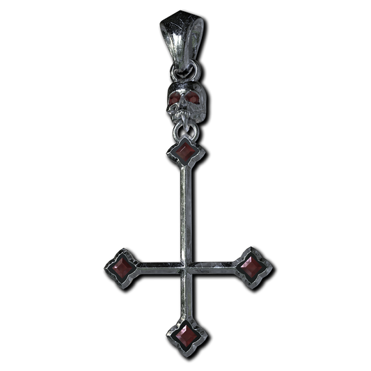 Silver Cross Of Torment Pendant