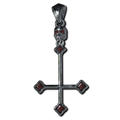 Silver Cross Of Torment Pendant