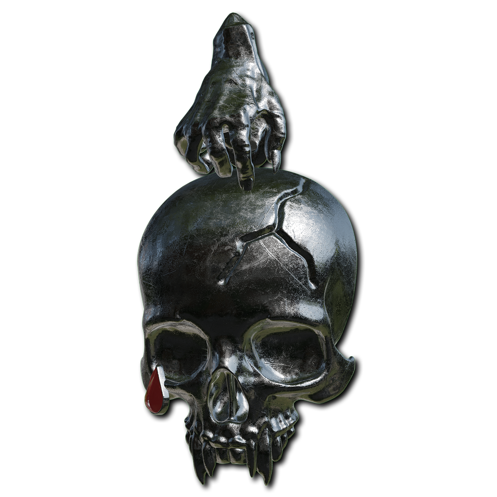 crying blood pendant
