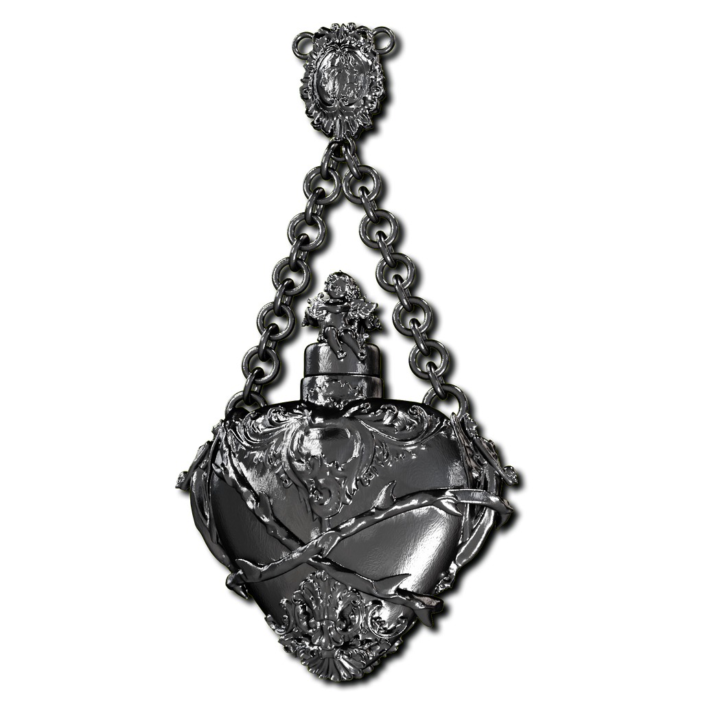 Black Heart Vial